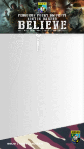 Twibbon Nobar Believe